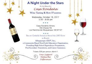 A-night-under-the-stars-event-flyer